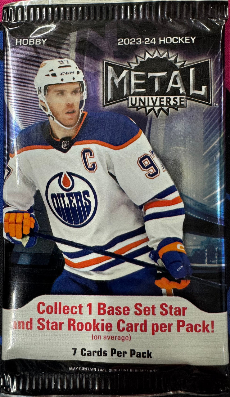 2023/24 Upper Deck Skybox Metal Universe Hockey Hobby Pack