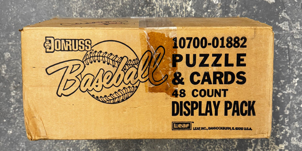 1987 Donruss Baseball Blister Case(Opened)