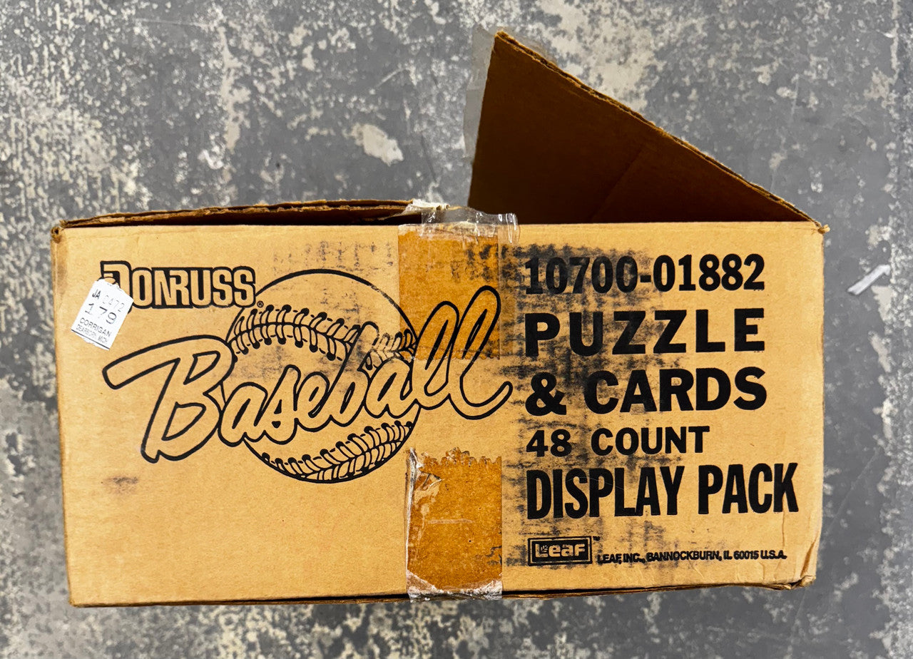 1987 Donruss Baseball Blister Case(Opened)