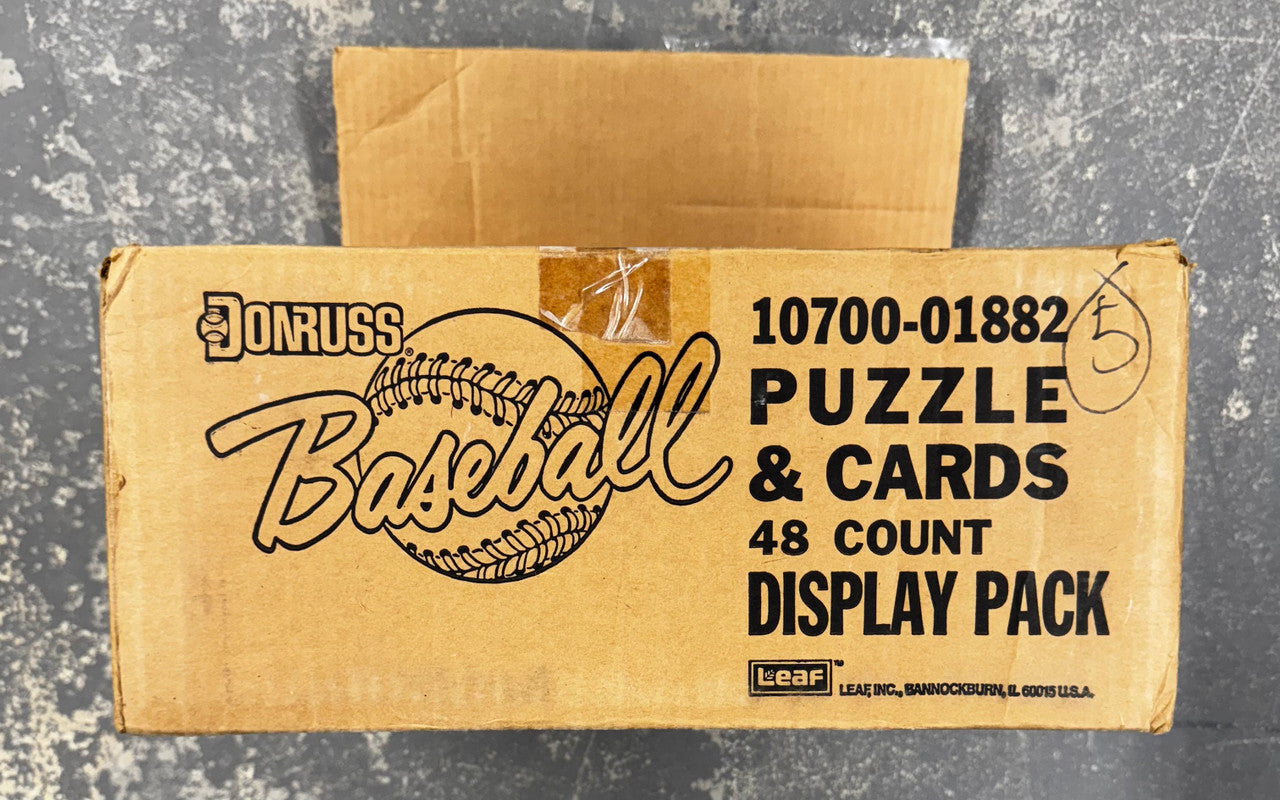 1987 Donruss Baseball Blister Case(Opened)