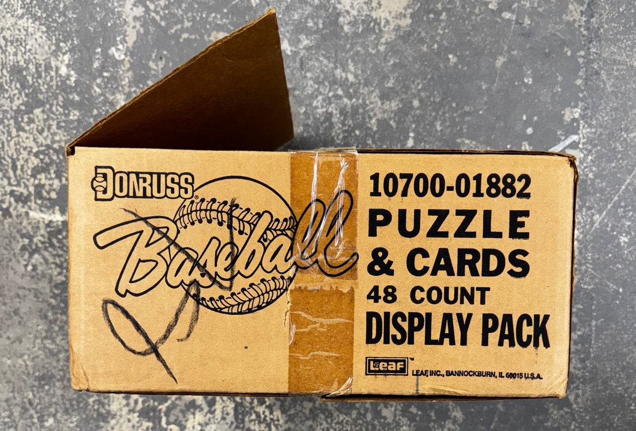 1987 Donruss Baseball Blister Case(Opened)