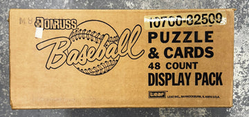 1988 Donruss Baseball 48ct Display Case Factory Sealed