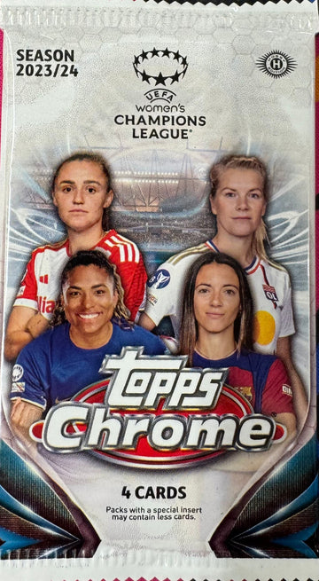 2023/24 Topps Chrome UEFA Women's Champion's League Pack