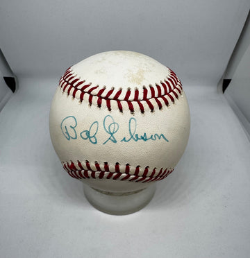 Bob Gibson Signed Autographed Rawlings ONL Baseball JSA