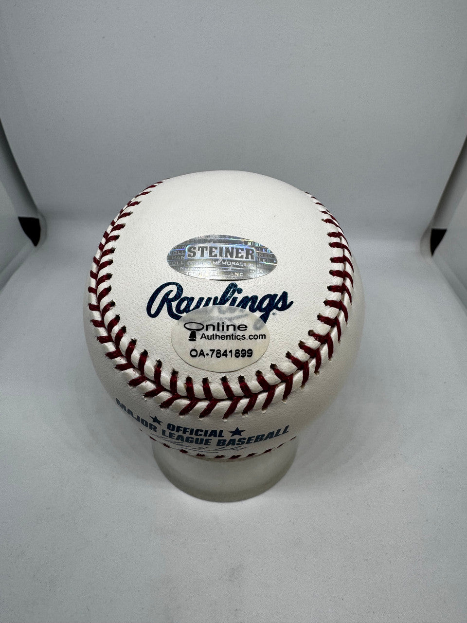 Mark McGwire Signed Autographed Rawlings OML Baseball Steiner/MLB