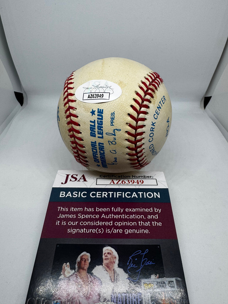 Brooks Robinson Signed Autographed Rawlings OAL Baseball JSA *949