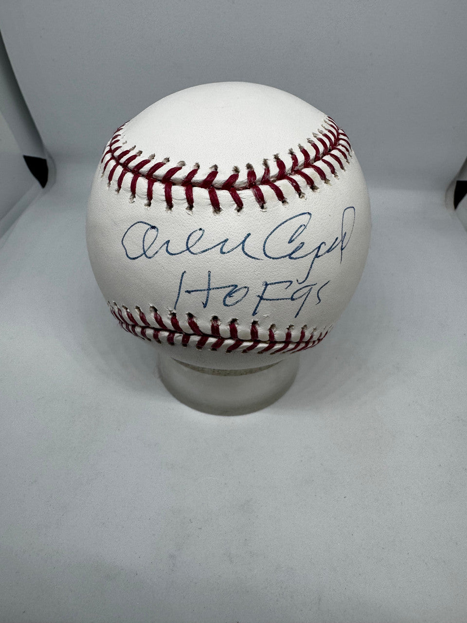 Orlando Cepeda Signed Autographed Inscribed Rawlings OML Baseball JSA/Steiner