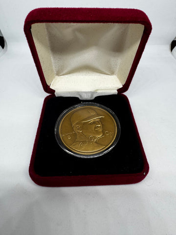 Highland Mint Cal Ripken Jr. Bronze Commemorative Coin In Case #10245