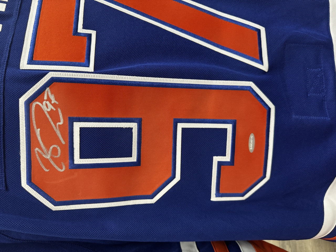 Connor McDavid Signed Autographed Home Jersey Oilers UDA