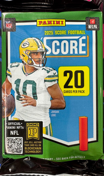 2025 Panini Score Football Hobby Pack