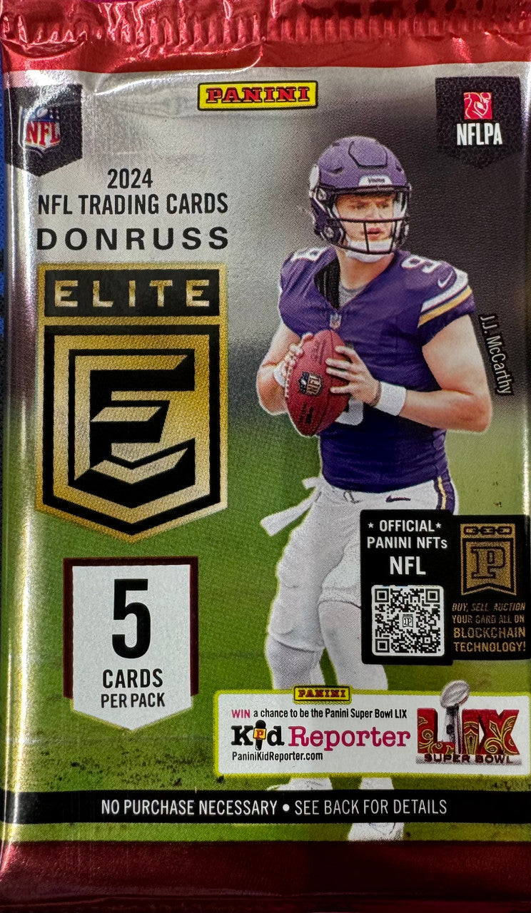2024 Panini Donruss Elite Football Hobby Pack