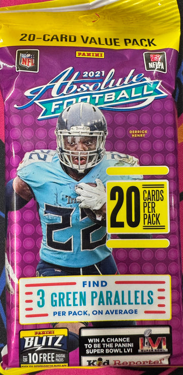 2021 Panini Absolute Football Retail Pack
