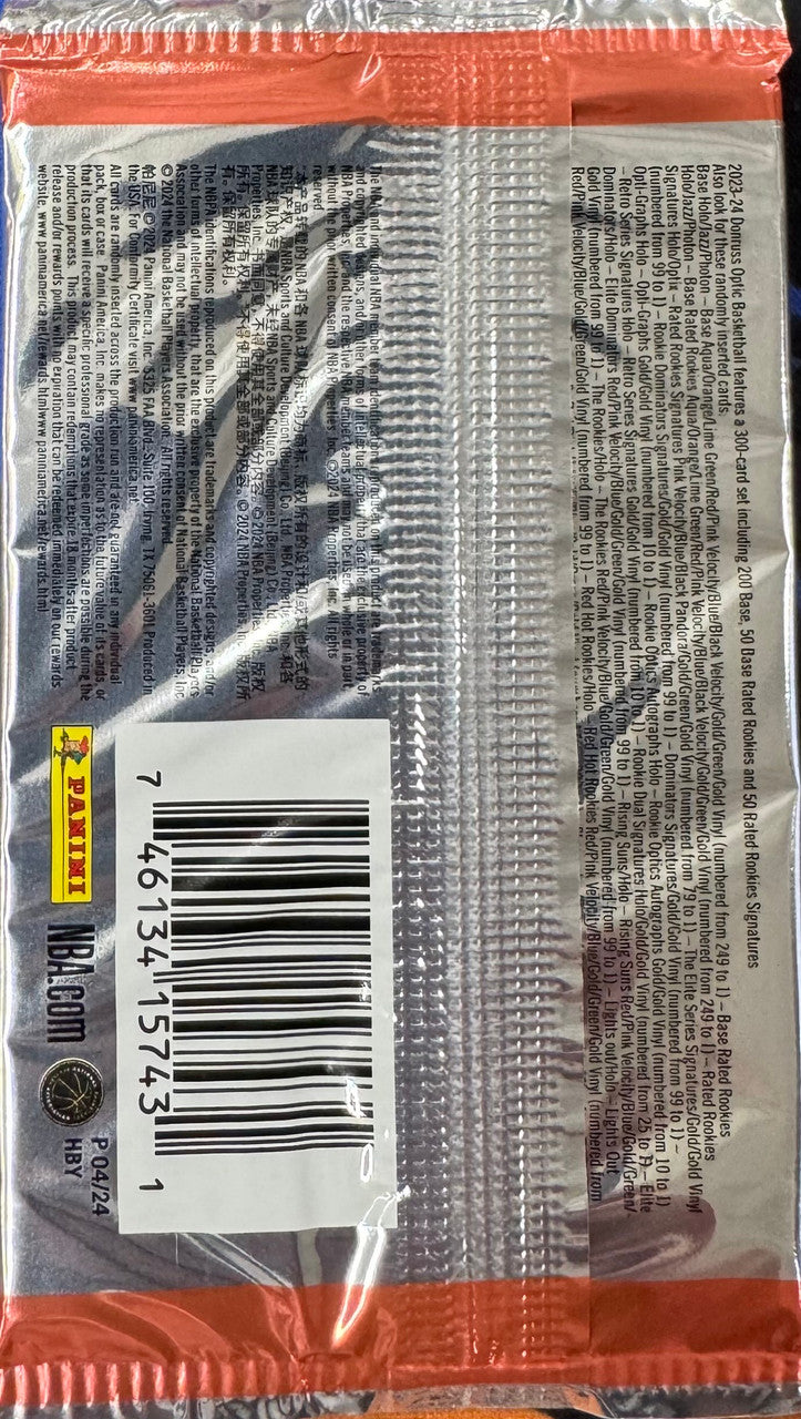 2023/24 Panini Donruss Optic Basketball Hobby Pack