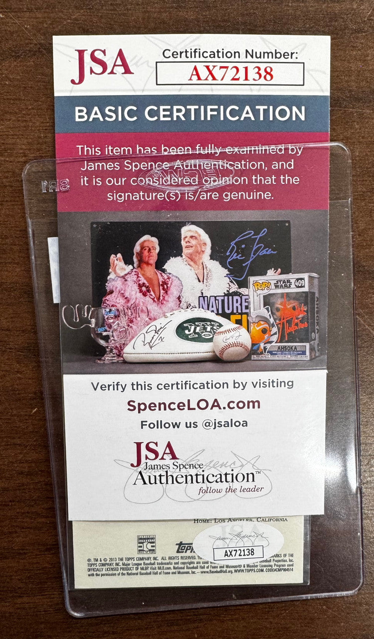 2013 Allen & Ginter Bobby Doerr #19 Signed Autographed Card JSA