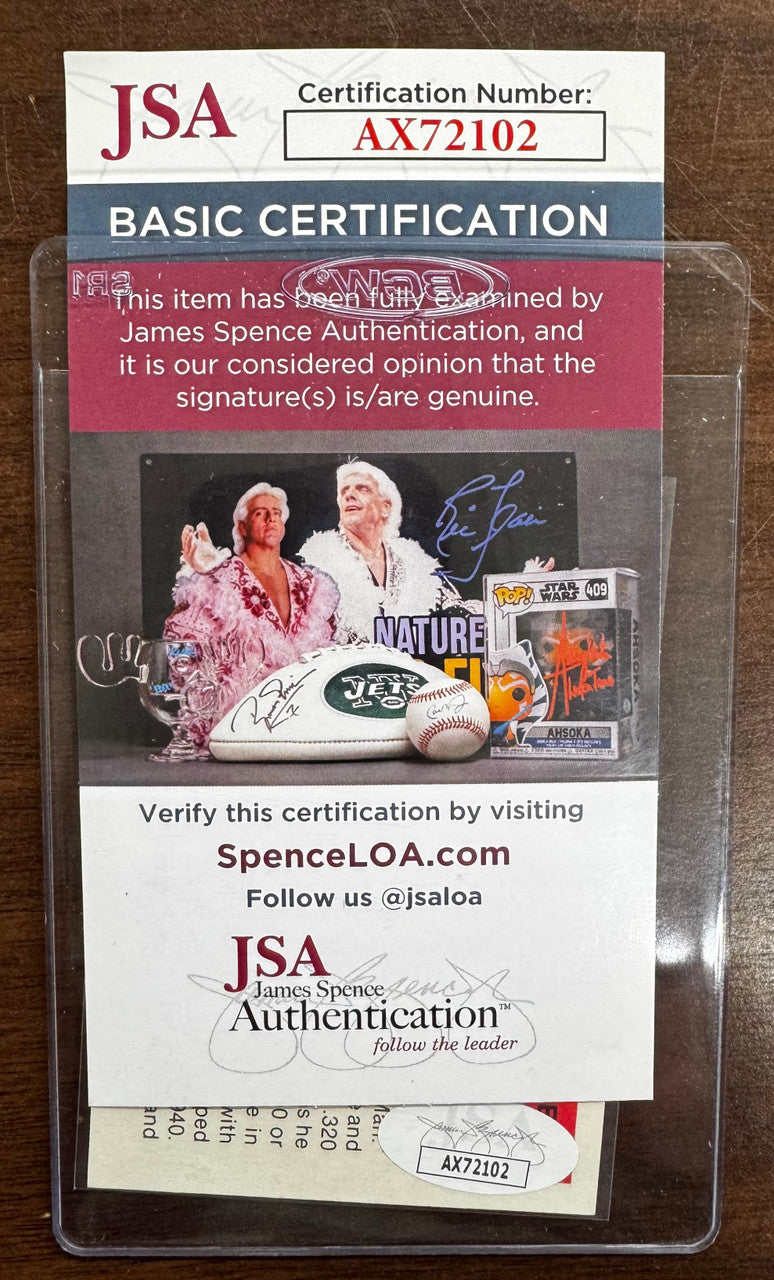 1987 Hygrade Charlie Gehringer Signed Autographed Card JSA