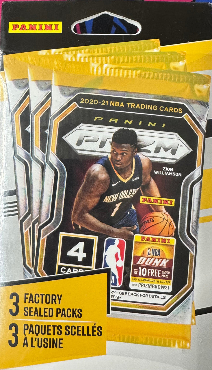 2020/21 Panini Prizm Basketball Hanger Box Fat Pack