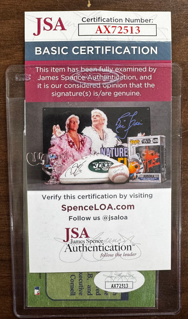 2017 Topps Archives Rob Manfred #136 Signed Autographed Card JSA