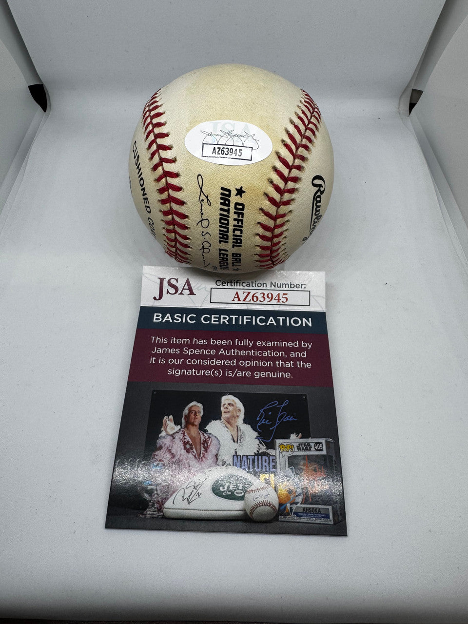 Willie Stargell Signed Autographed Rawlings ONL Baseball JSA *945