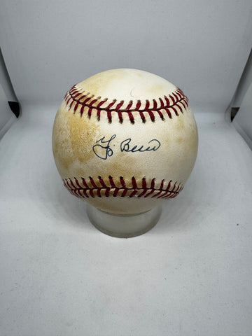 Yogi Berra Signed Autographed Rawlings OAL Baseball JSA *957