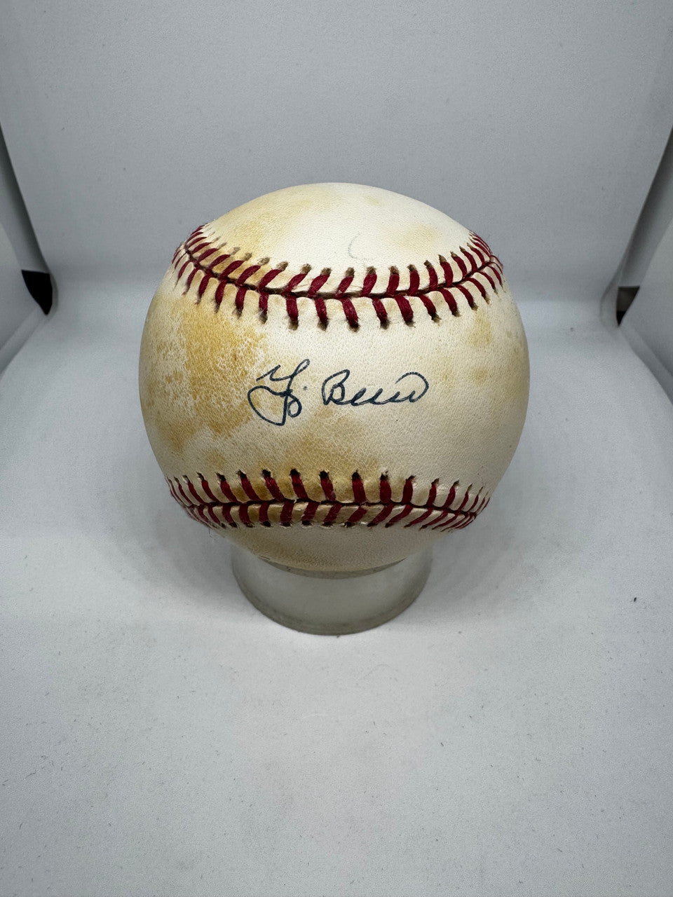 Yogi Berra Signed Autographed Rawlings OAL Baseball JSA *957