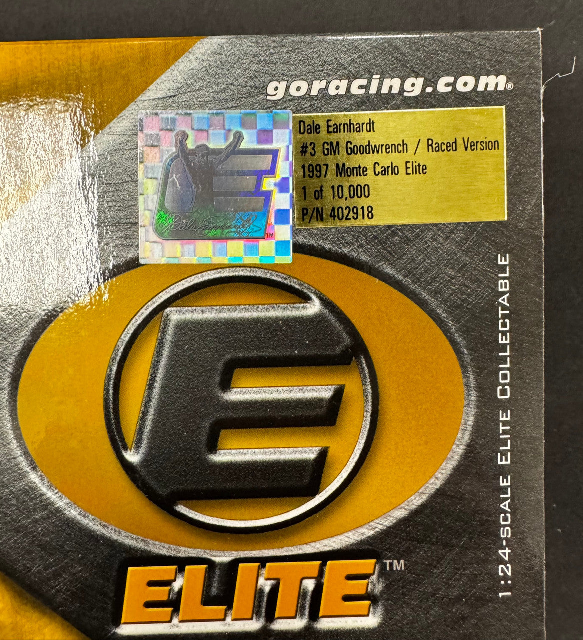 Action Elite Dale Earnhardt #3 1997 GM Goodwrench Monte Carlo (Raced) 1:24