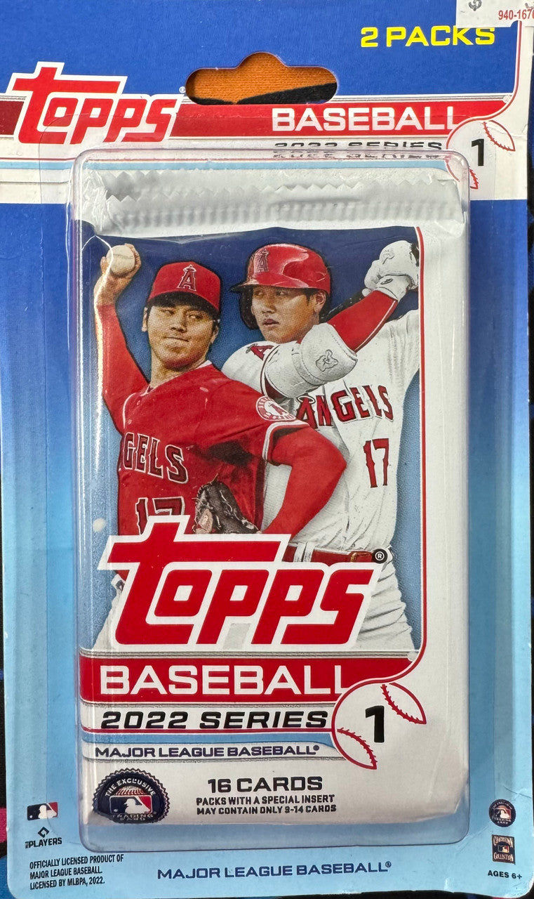 2022 Topps Baseball Series 1 Blister 2-Pack