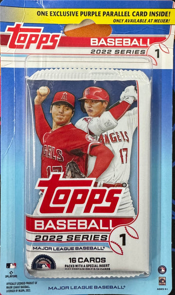 2022 Topps Baseball Series 1 Blister Pack