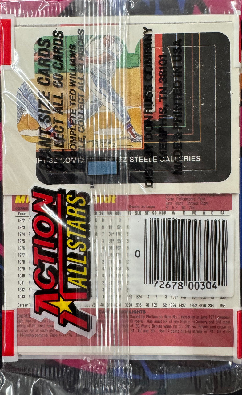1984 Donruss Action All Stars Baseball Pack