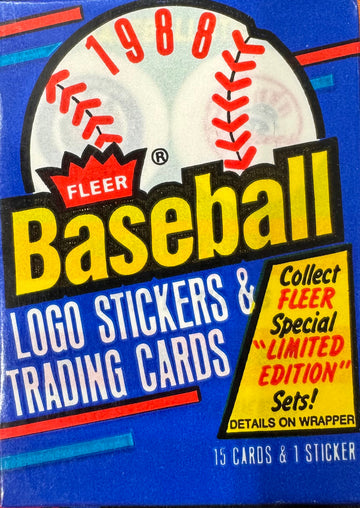 1988 Fleer Baseball Wax Pack