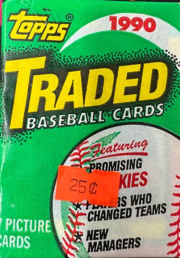 1990 Topps Traded Baseball Wax Pack