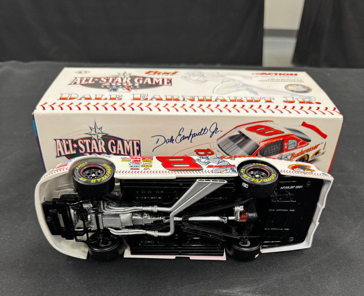 Action Racing Dale Earnhardt Jr. #8 2001 MLB All-Star Chevrolet Monte Carlo 1:24