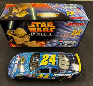 Action Racing Jeff Gordon #24 Star Wars III Pepsi 2005 Chevy Monte Carlo 1:24