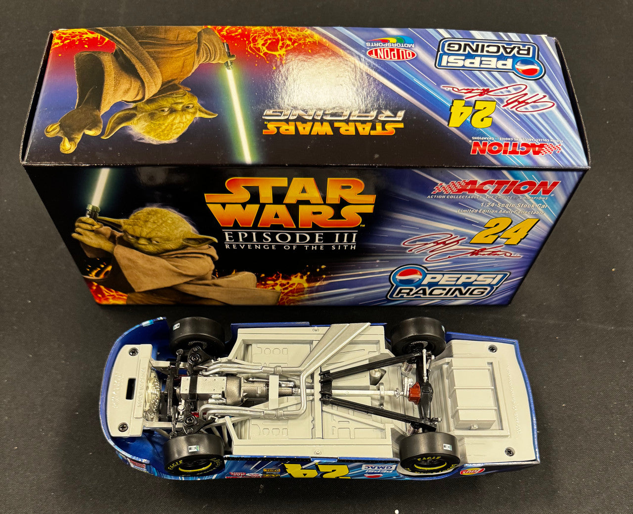 Action Racing Jeff Gordon #24 Star Wars III Pepsi 2005 Chevy Monte Carlo 1:24
