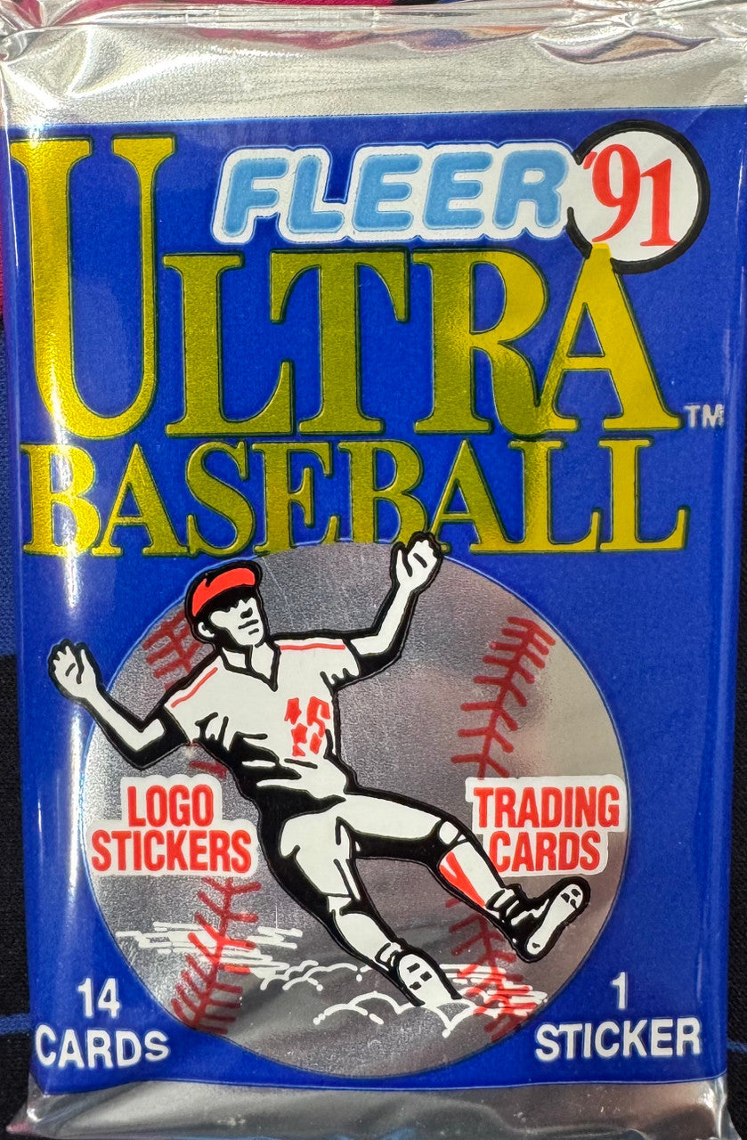 1991 Fleer Ultra Baseball Wax Pack