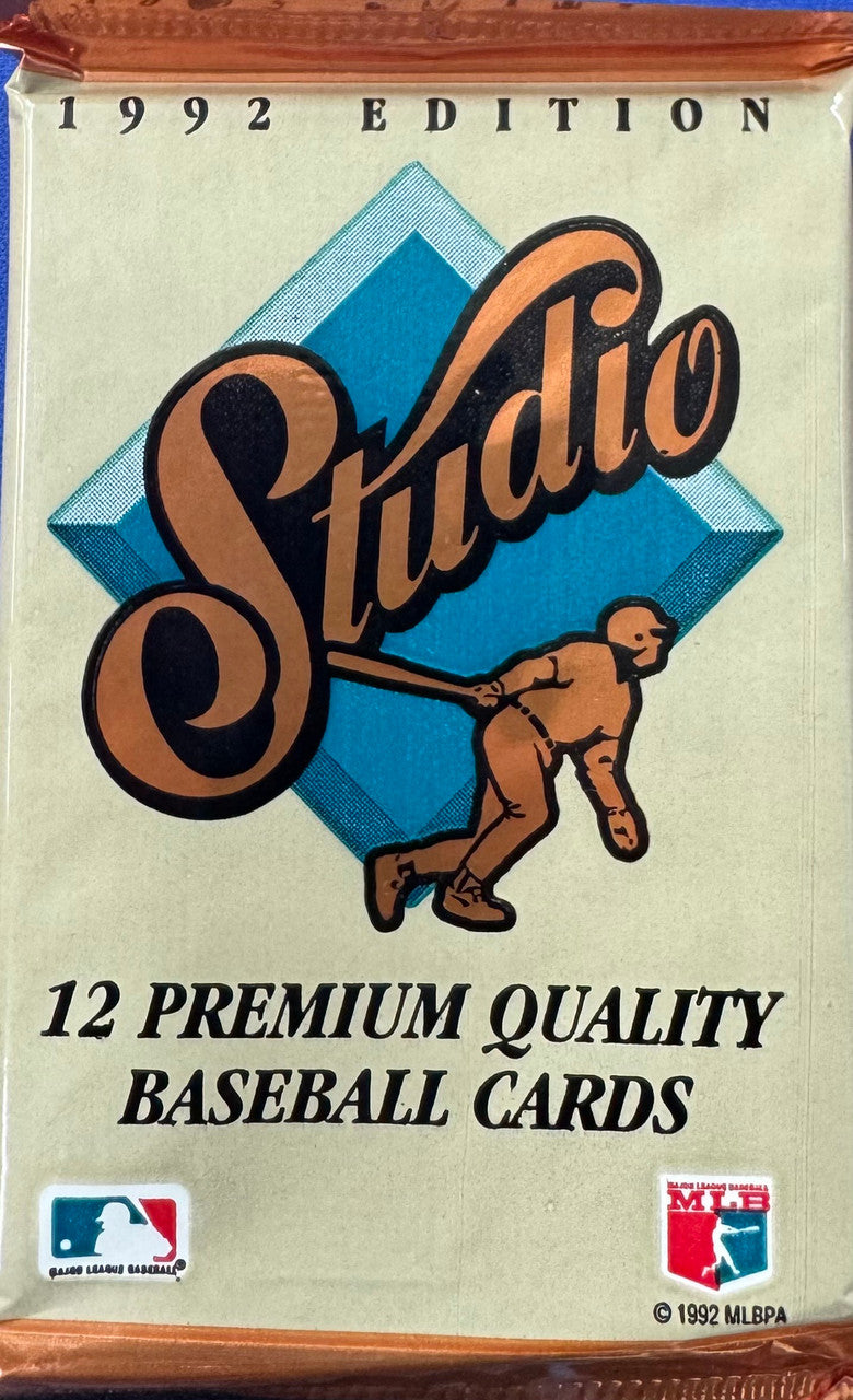 1992 Leaf Studio Baseball Wax Pack
