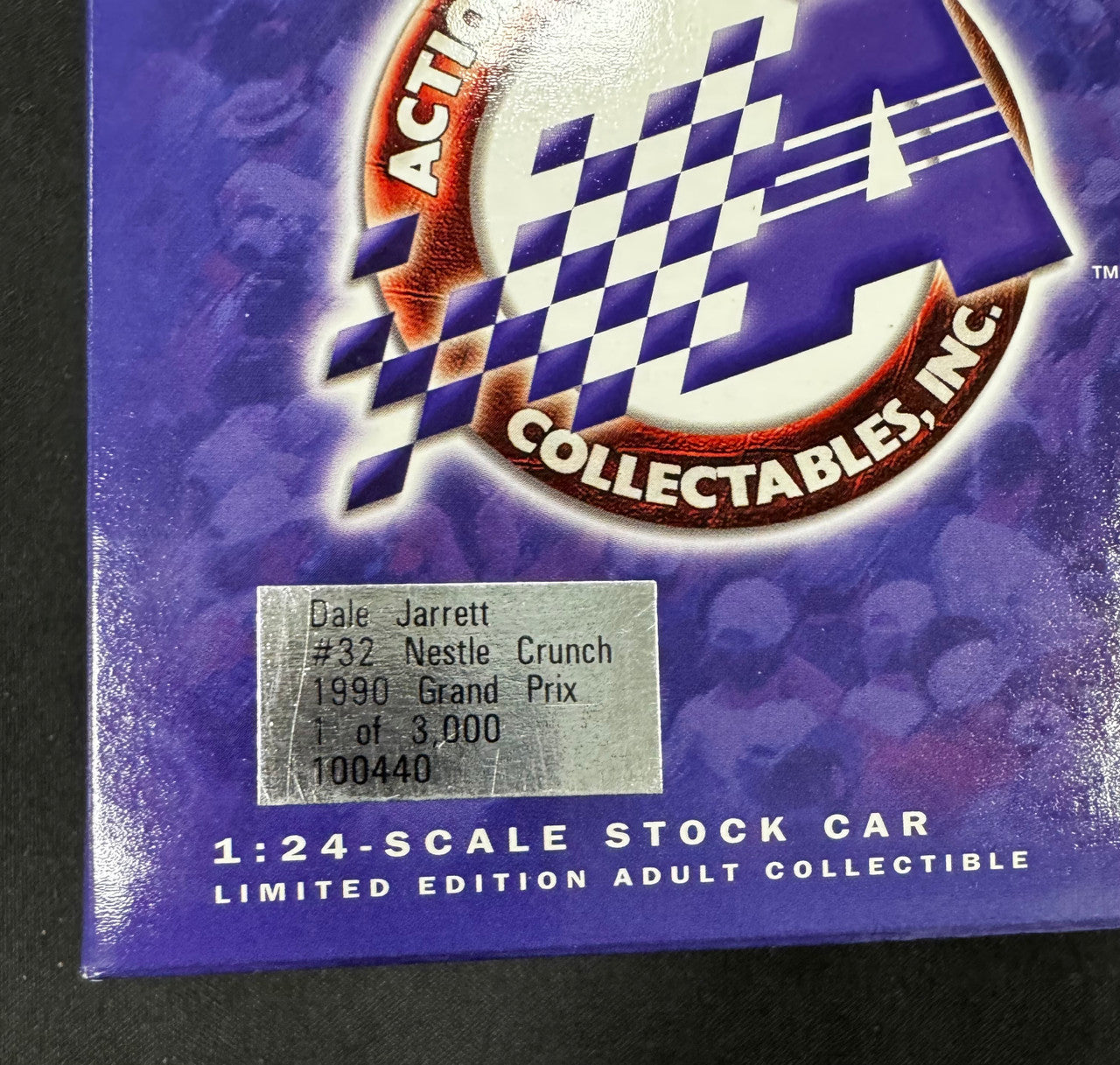 Action Racing Dale Jarrett #32 1990 Nestle Crunch Pontiac Grand Prix 1:24