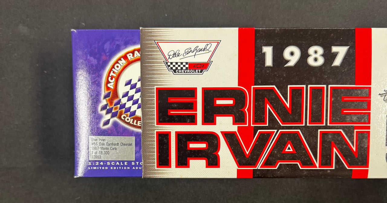 Action Racing Ernie Irvan #56 1987 Dale Earnhardt Chevrolet Monte Carlo 1:24