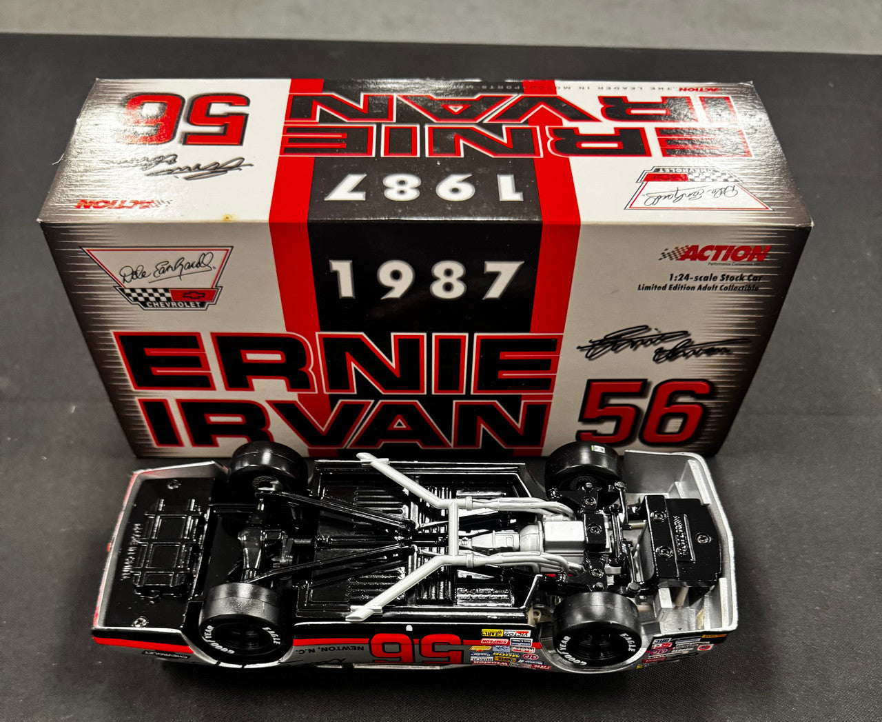 Action Racing Ernie Irvan #56 1987 Dale Earnhardt Chevrolet Monte Carlo 1:24