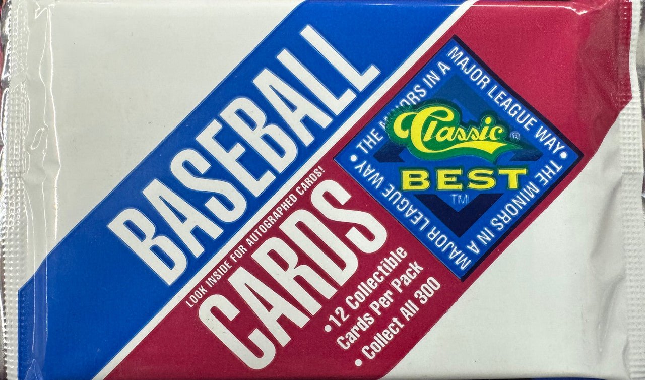 1993 Classic Best Minor League Baseball Wax Pack