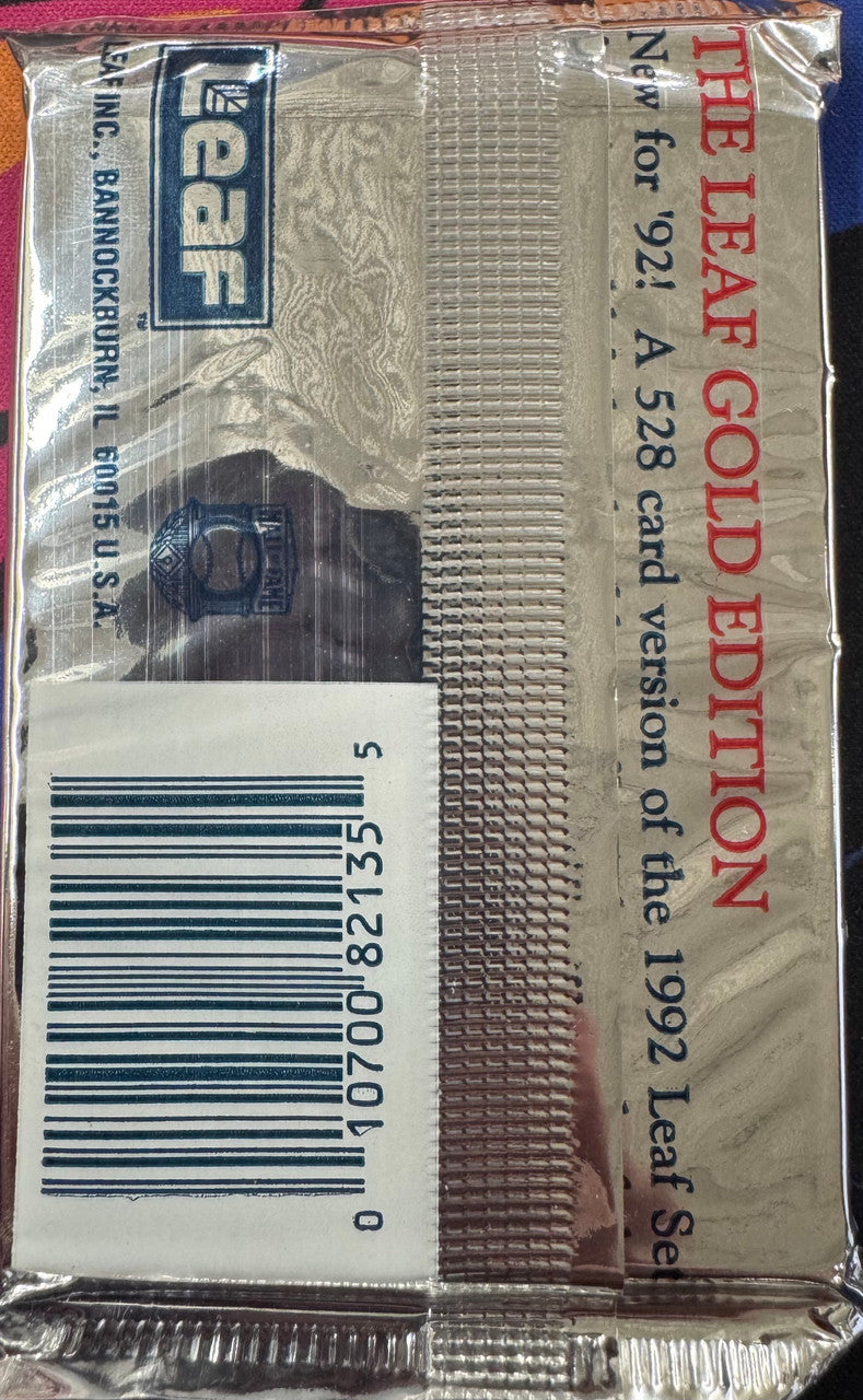 1992 Leaf Baseball Series 1 Wax Pack