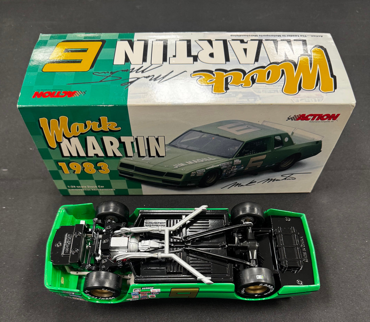 Action Racing Mark Martin #6 1983 Jim Magill Chevrolet Monte Carlo 1:24