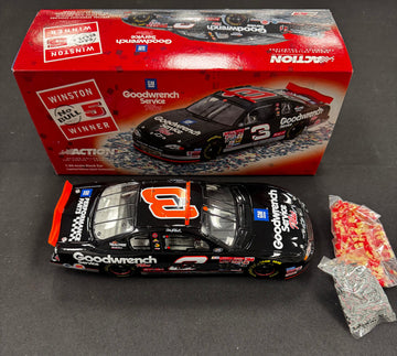 Action Racing Dale Earnhardt #3 GM Goodwrench Service+ No Bull 76th Win 1:24