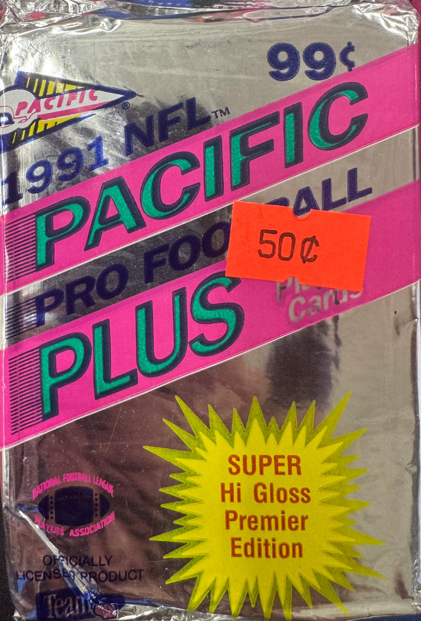 1991 Pacific Football Premier Edition Jumbo Pack