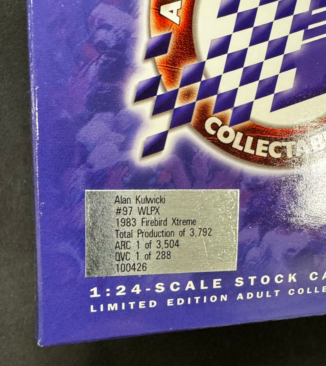 Action Racing Alan Kulwicki #97 1983 Pontiac Firebird Xtreme 1:24