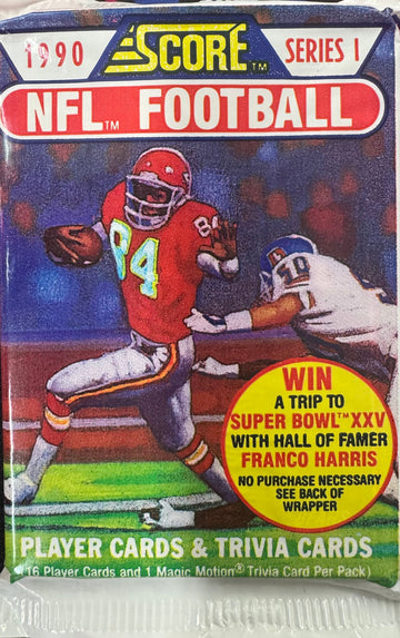 1990 Score Series 1 Football Wax Pack