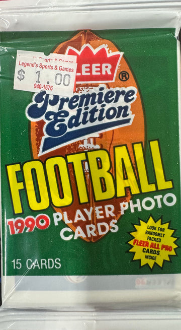 1990 Fleer Football Wax Pack