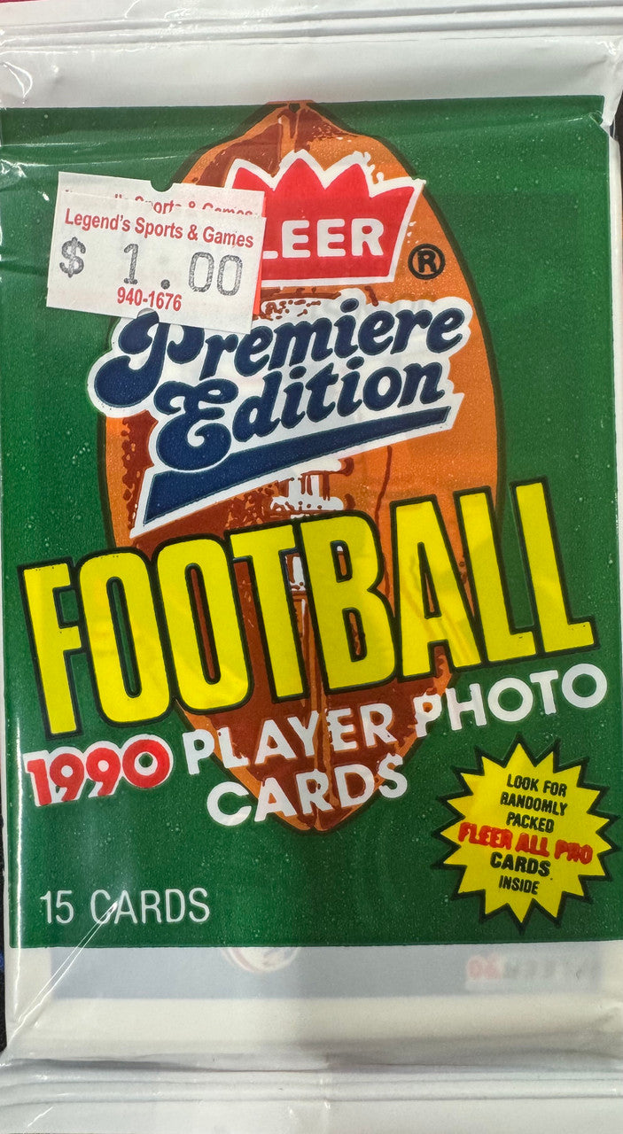 1990 Fleer Football Wax Pack