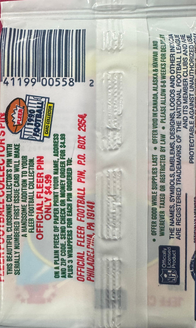 1990 Fleer Football Wax Pack