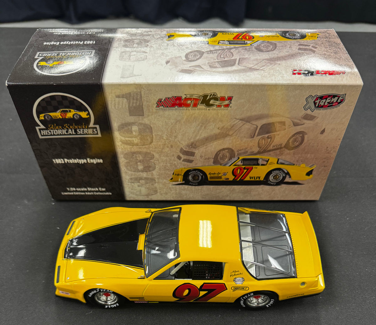 Alan Queille Racing Engineering Action Racing Alan Kulwicki #97 1983 Prototype Racing Engines Chevy Ca ...