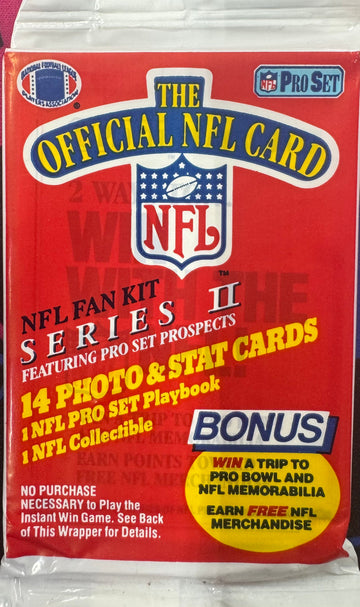 1989 Pro Set Football Series 2 Pack